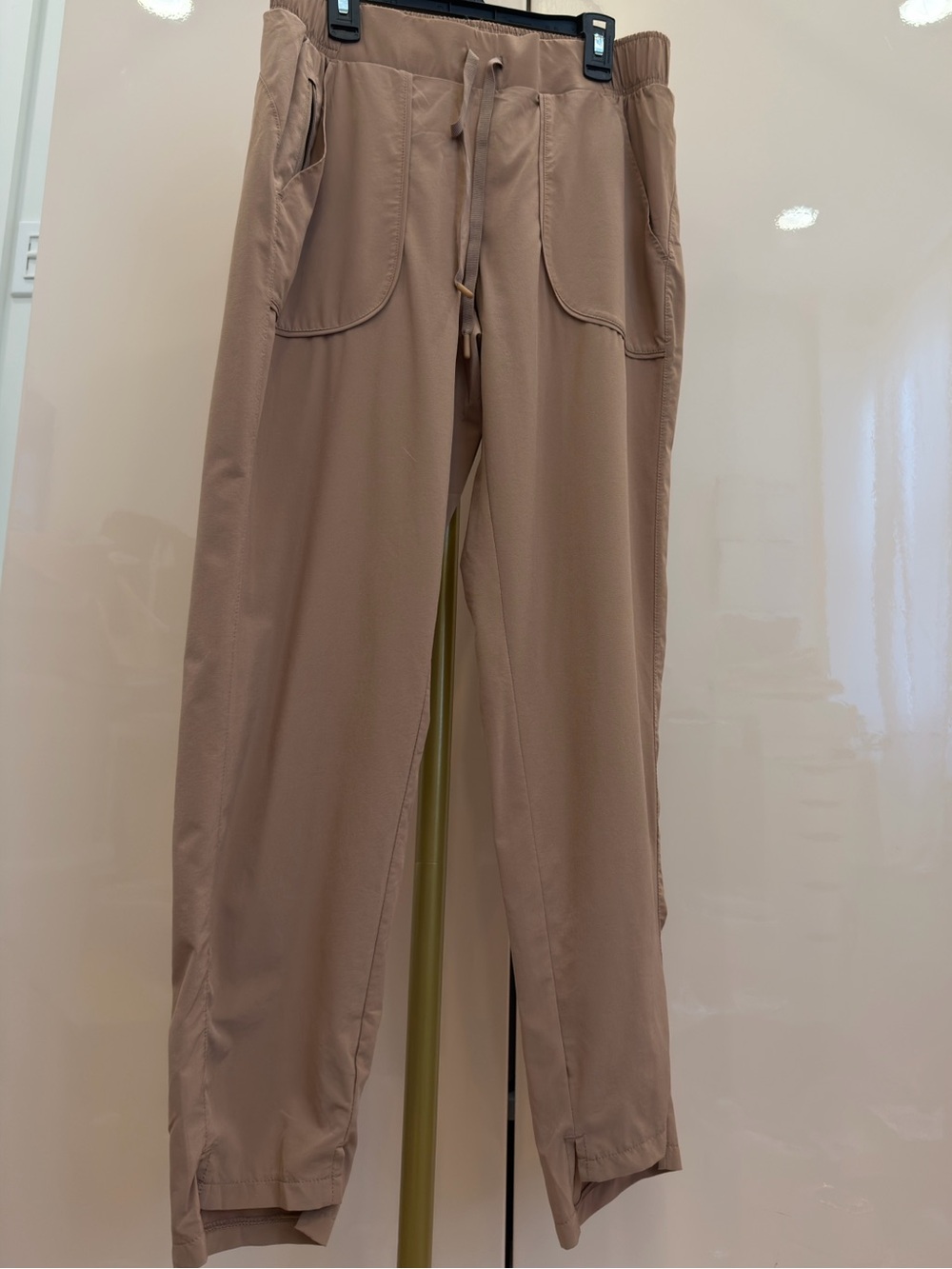 all in motion Women's Tan Drawstring Track Joggers